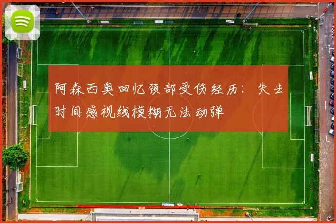 阿森西奥回忆颈部受伤经历：失去时间感视线模糊无法动弹